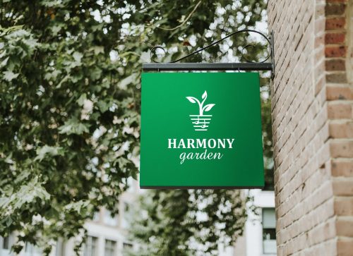 logo cảnh quan harmony garden
